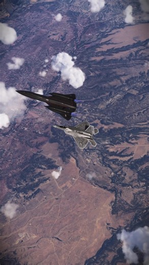 A legend escorted by a king. The SR-71 Blackbird, the fastest aircraft ever built, flies alongside the F-22 Raptor—proving that air dominance spans generations. Speed meets stealth in the skies. #SR71Blackbird #F22Raptor #AirPower #AviationLegend #SkiesOwned | Aviation World