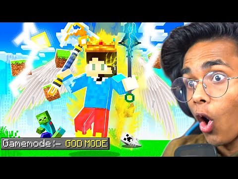 Minecraft But I am in GOD MODE