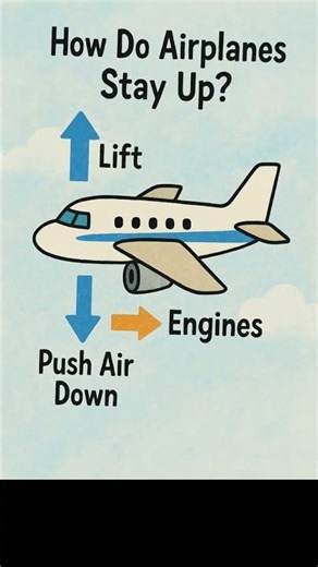 How Do Airplanes Stay Up? | Super Simple Explanations