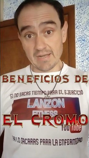 PIERDE PESO utilizando CROMO / beneficios del consumo de cromo by lanzon fitness