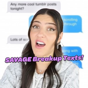 11K views · 414 reactions | These Breakup Texts Are *Savage*  | Joce Bedard | Facebook