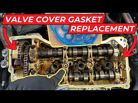 Toyota Camry Valve Cover Gasket Replacement (2008)(3.5L 6 Cylinder Engine)