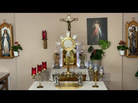 LIVE Eucharistic Adoration - Sisters of Divine Mercy
