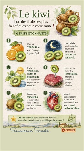 🥝 6 Incredible Health Benefits of Kiwi Everyone Should Know!