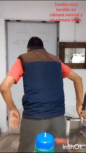 # Tumbo mini tornillo en cámara normal y en cámara lenta saludos ánimo 🙂👍 | Álvaro Camaño Cadena