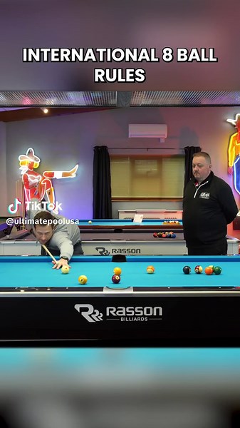 International 8 Ball Rules - Loss of Frame #8ball #pool #8ballpool #ultimatepool #billiards #ultimatepoolusa