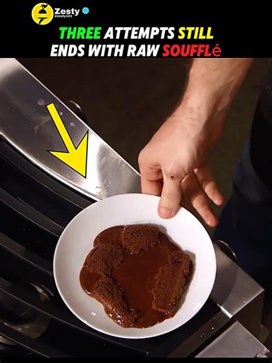 Three Attempts Still Ends With Raw Soufflé 😬⁉️#masterchef