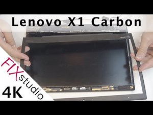 Lenovo X1 Carbon - broken hinge [4K]