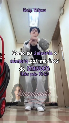 Como eu salvaria o número dos meninos do ENHYPEN ||I;v tds ||#kpop #kpopbr #fy #foryou #kpopbrasil