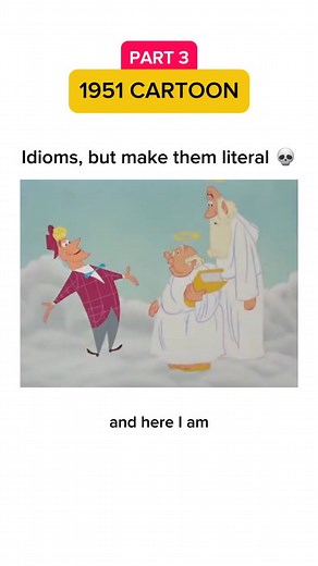 Reverso Context on Instagram: "When English gets TOO literal... PART 3! Cartoon: "Symphony in Slang". #idioms #EnglishIdioms #reverso #learnenglish #cartoon #meme"