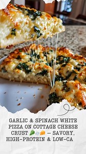 31K views · 254 reactions | Garlic & Spinach White Pizza on Cottage...