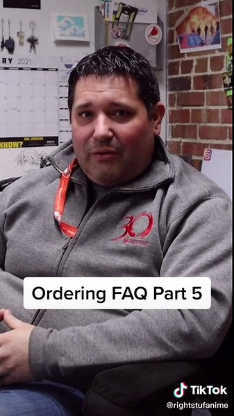 This is the finale to the ordering #faq series #rightstufanimefaq