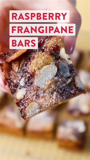 1.5K reactions · 315 shares | Raspberry Frangipane Bars: the mashup of an almond croissant with a raspberry square, this recipe is a perfect example of Bake It Easy: simple ingredients, short prep time, and a cinch to clean up — after you victoriously scarf at least one or two bars. Get the recipe now: bakewith.us/RaspFrangBars | King Arthur Baking Company | Facebook