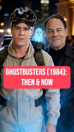 Ghostbusters (1984): Then & Now – Bill Murray, Dan Aykroyd, Sigourney Weaver & Morel