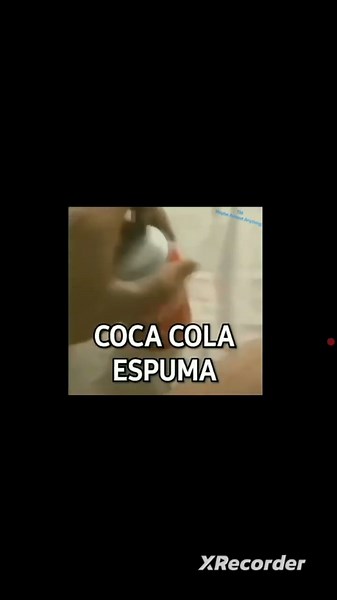 coca cola espuma