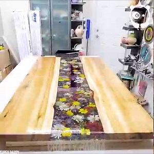 6.7M views · 146K reactions | Making a table filled with flowers By Super Daddy (youtube.com/channel/UCijUXblztjJZhYk9cnE-Obw/featured) | Crafty Panda | Facebook