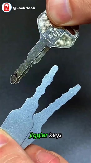 My lockpicks don't Jiggle, Jiggle.... well actually they do. #lockpicking #jigglekey #lockpick #locksmith #openlock