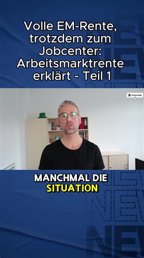 Volle EM-Rente und Jobcenter: Was du wissen musst