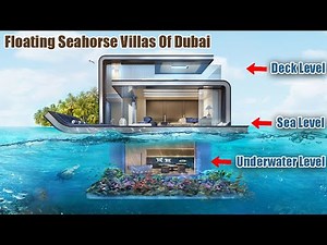 Inside $4700000 Floating Seahorse Vila Of Dubai