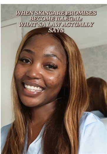 Acne Series Part 1: Skincare, promises, and the law. 🤍 Part 2 will be on my skincare journey with acne! #acne #skincare #law #legal #legallyblonde 📌 Disclaimer: this video is based on South African consumer law, specifically the Consumer Protection Act 68 of 2008 (s 41 on misleading representations) and multiple Advertising Regulatory Board rulings on beauty and health claims. I’m sharing general legal principles and publicly available regulatory decisions, not legal advice or product reviews.