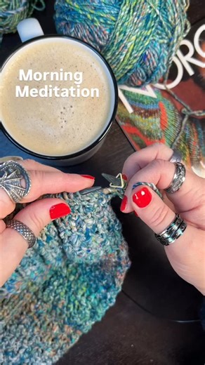 Morning minute of meditation: Friday. We received a new yarn last...
