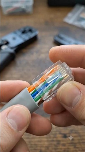 How to Make Ethernet cable at home | NetDoc #ethernetcable #rj45