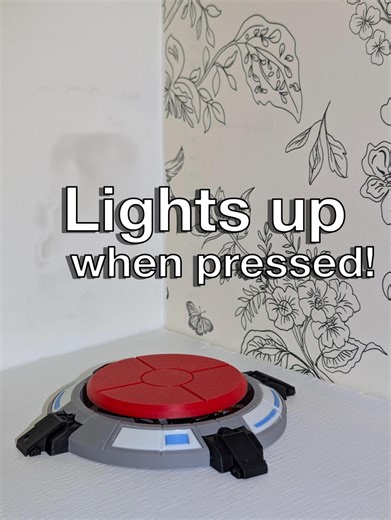 Portal LED Light up Button Fidget Toy - Tactile Blue Switch Fidget - Etsy