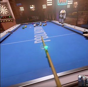 Snooker champ plays VR snooker, falls over because it feels so real