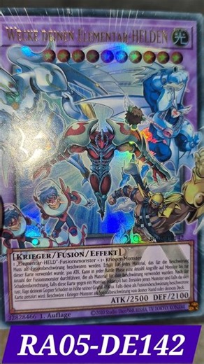 Wecke deinen Elementar-HELDEN / Ultra Overframe Rare / RA05-DE142 /Wake Up Your Elemental HERO