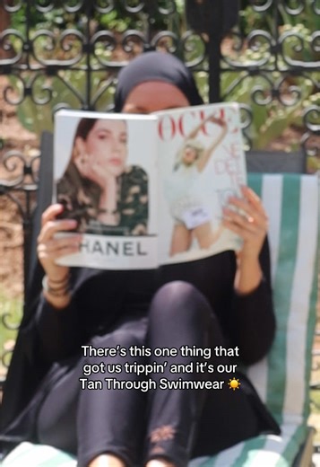 Never Happened Before: ALL Tan Through swimwear is now back in stock! 💅🏾💗 #burkini #modestfashion #modesty #hijab #hijabi