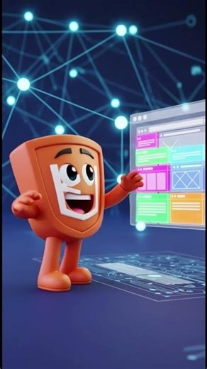 I’m HTML – I Build the Web 🌐 | HTML Explained in Seconds #Shorts