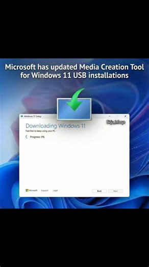 💡 New Media Creation Tool Update Makes Windows 11 Installs Effortless. Microsoft just dropped a powerful update to its Media Creation Tool and it’s a game-changer for Windows 11 users. 💽 Create bootable USB drives in minutes ⚙️ Supports the latest Windows 11 builds 📲 No third-party tools needed just plug, click, and go. Clean installs just got way easier are you ready? #Windows11 #MediaCreationTool #USBInstaller MicrosoftNews TechUpdate WindowsInstall BootableUSB EasySetup fblifestyle | Birju