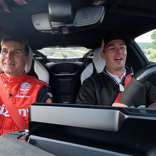 Never know what you’re gonna get with these two. Scott McLaughlin and Will Power took the Chevy pace car for a few laps. And some attempted donuts. FULL VIDEO: https://youtu.be/XVleWg8T4oE #INDYCAR // Team Penske | NTT INDYCAR SERIES