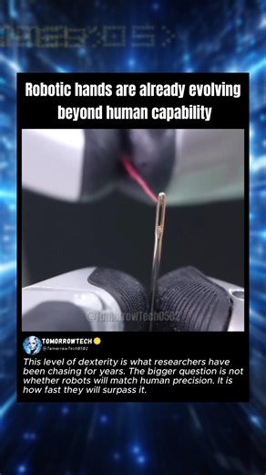 Robotic Hands Are Catching Up to Humans👀🤖#technology #engineering #robot
