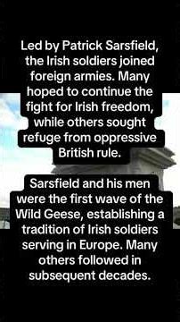 The Flight of the Wild Geese — Ireland’s warrior exodus of 1691.