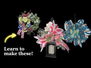 Fun DIY Swag & Bows you can make in Under 30 minutes!