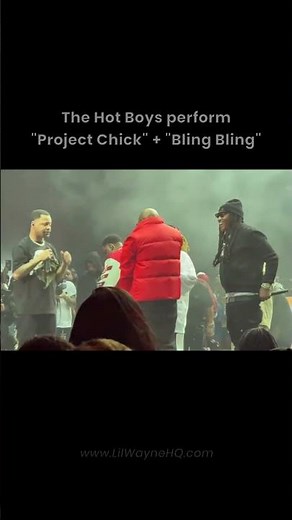 Lil Wayne and the Cash Money Millionaires perform "Project Chick" and "Bling Bling"