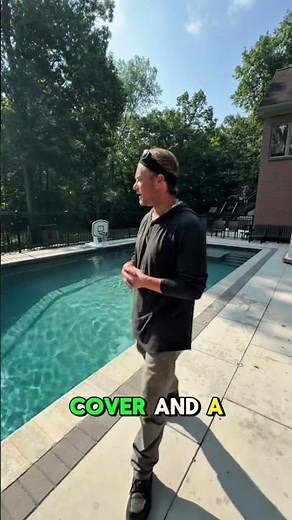 An autocover and a salt chlorine system will keep your pool water always looking great! #pool