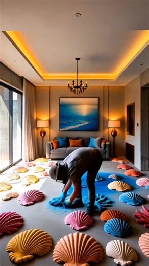 Seashell Floor to Luxury Ocean | Epoxy Transformation