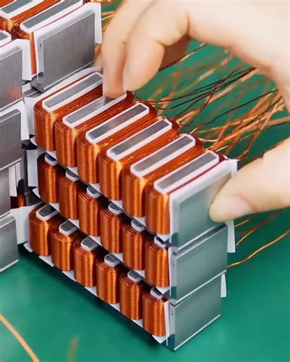 Copper coil winding, soldering, epoxy resin encapsulation... the works! 🎥 parspelikan_group / IG | Interesting Engineering