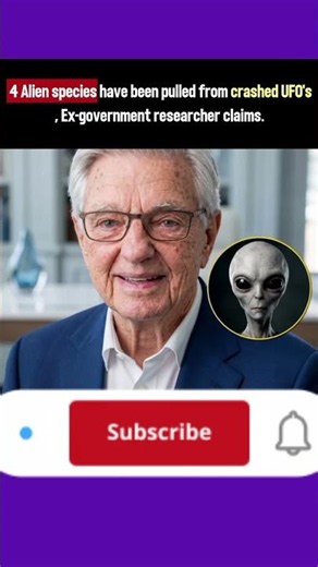 "4 Alien Species Recovered From Crashed UFOs – Ex-Government Researcher Makes Explosive Claim"