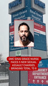 NEW CHARGES 🚨: A Metro Detroit nurse is now facing five new criminal sexual conduct cases after prosecutors say multiple female patients were assaulted while receiving medical treatment. The latest charges bring the total number of criminal cases against the defendant to eight. Link to article in comments. | Metro Detroit News
