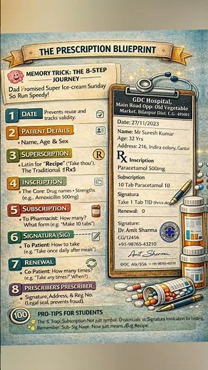 Prescription Writing Made Easy | 8 Steps of Prescription Blueprint Explained