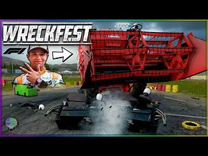 Playing Wreckfest with LANDO NORRIS! [He ran me over]