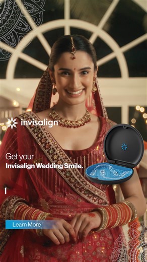 It's a day full of unforgettable moments and impromptu photos – bring your best smile on your big day with Invisalign clear aligners. | Invisalign