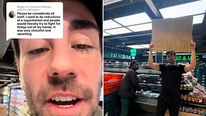 I worked in a supermarket, yellow sticker shoppers are a nightmare & throw fish