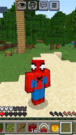 I Become SPIDER MAN... #minecraft