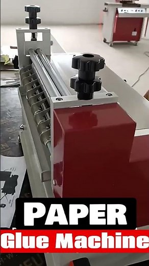 Paper glue machine a #gluingmachine #machine #factoryproducts