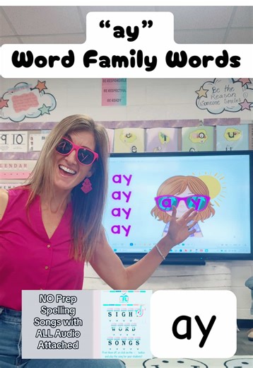 Learn the 'ay' Word Family with Catchy Songs