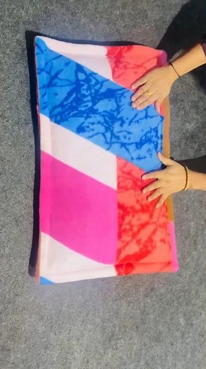 Simple pillow cover cutting & stitching DIY Ruffle/Frill Envelope cushion cover from leftover fabric